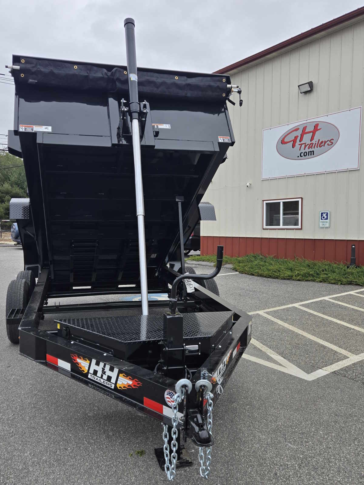 H & H TRAILERS HDBWIT8314-BP-140 7' X 14'